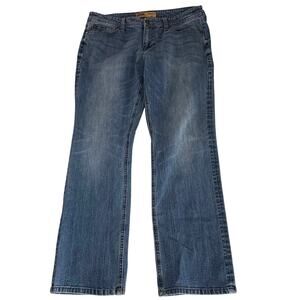 Seven7 Straight Fit Mid Rise Denim Jeans Men's 36x32 | Blue 5-Pocket Classic